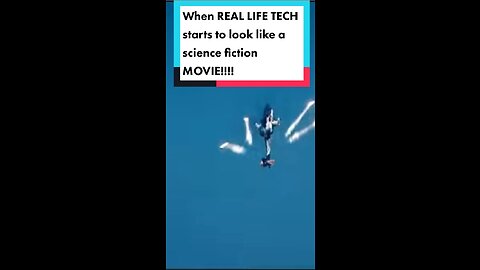 When REAL LIFE TECH starts to look like a science fiction MOVIE!!!