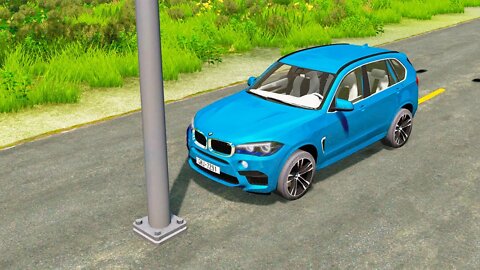 BMW X5 M VS Pillar – BeamNG.Drive