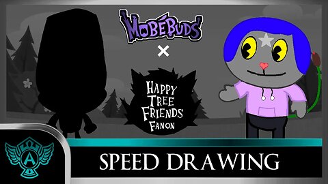 Speed Drawing: Happy Tree Friends Fanon - Raymond | Mobebuds Style