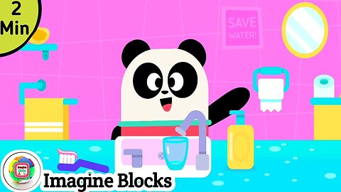 Maintainin Your Body | Wash your hands| Imagine Blocks