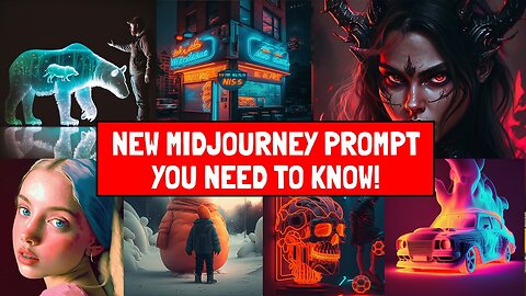 New Midjourney Prompt (Technique) You NEED To TRY!