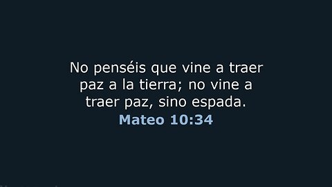 No he venido a traer paz #devocional #devocionaldiario