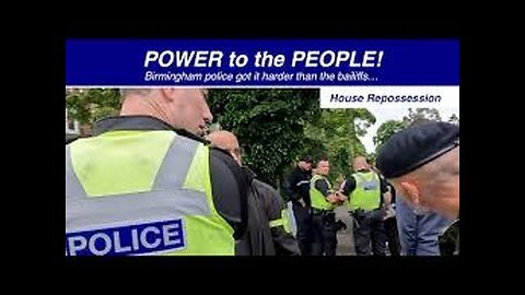 What is happenning in England UK 3. Police unlawfully assisting Bailiffs in Civil Matter.