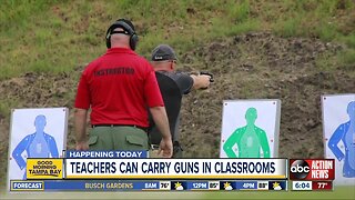 Tampa Bay school districts can now arm teachers