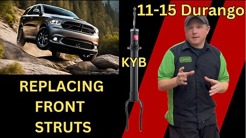 2011-2015 Dodge Durango R/T Front Strut Replacement