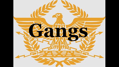 The Jesuit Vatican Shadow Empire 328 - Gangs