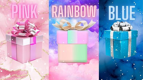 Choose your 🎁💝🤩 3 gift box challenge #pickonekickone #wouldyourather #giftboxchallange