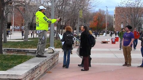 Cold, Windy Day at Colorado State University | GOD WAS WORKING | Kerrigan Skelly