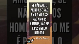 Frase do Paulo Freire | #shorts