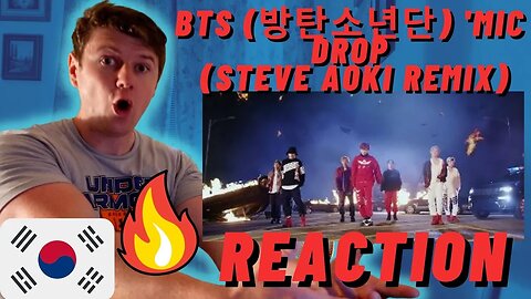 BTS (방탄소년단) 'MIC Drop (Steve Aoki Remix)' Official MV | IRISH REACTION