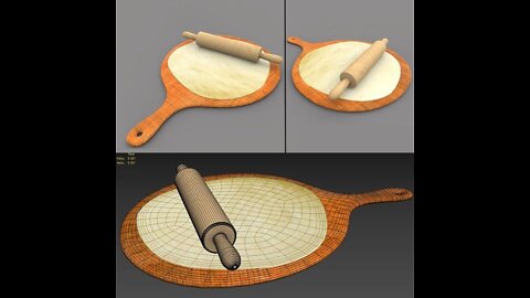 Kitchen Roller 3d model