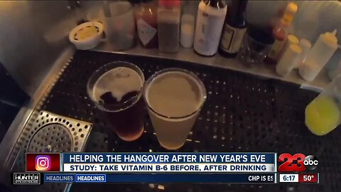 Tips on fighting hangovers after New Year's Eve