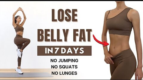 LOSE BELLY FAT in 7 Days🔥30 MIN Standing Abs Workout - No Squat, No Lunge, No Jumping