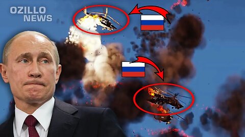 4 MINUTES AGO! Russia's Air Disaster: Russian Helicopters Destroyed, World Stunned!