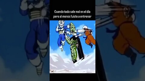 Al menos fuiste a entrenar #fitnessinspiration #fitnessmotivation #fitnessquotes #dbz #perfectcell