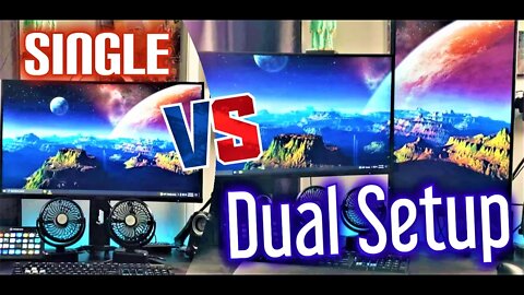 Single Monitor vs Dual Screen - what is the best setup for productivity?