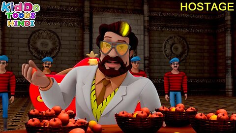 Hostage | Shiva Action Cartoon Story | Shiva | शिवा Cartoon Story | Kiddo Toons Hindi