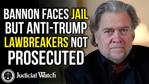 INJUSTICE? Bannon Faces Jail as Anti-Trump Lawbreakers Walk Free!