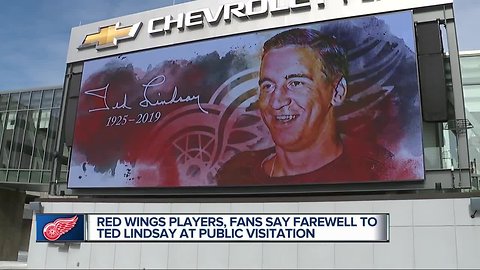 Everything you need to know about Ted Lindsay's public visitation at Little Caesars Arena