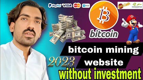 New bitcoin mining website | without investment earn bitcoin | btc mining 2023 #bitcoin