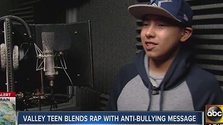 Valley teen blends rap with anti-bullying message