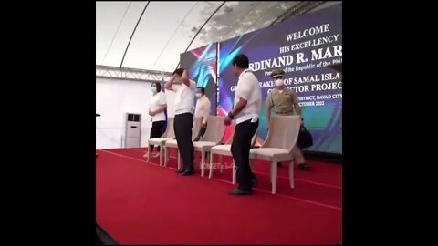 Wow VP SARA AND PBBM groundbreaking of samal island update today oct 27 2022 #shorts