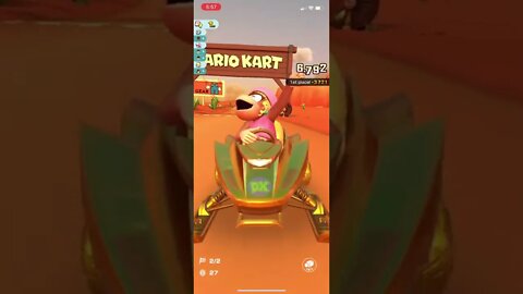 Mario Kart Tour - Dixie Kong Gameplay (Mii Tour Week 2 Tier Shop Reward Driver)