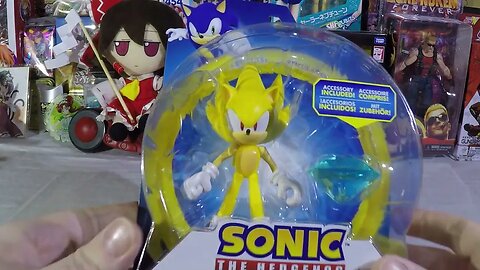 Jakks Pacific Sonic the Hedgehog Wave 8 Super Sonic the bat 4" figure