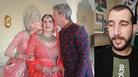 American bride goes viral for family's 'surreal' reaction to her Indian wedding attire