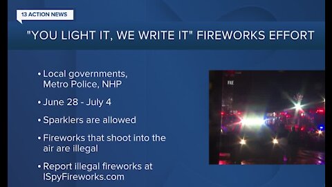 Las Vegas authorities warn of illegal fireworks crackdown ahead of Fourth of July