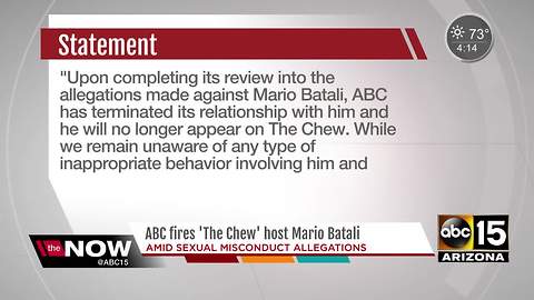 ABC fires Mario Batali