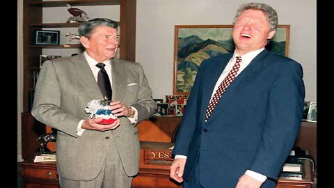 How Ronald Reagan Rescued Bill Clinton's Presidency