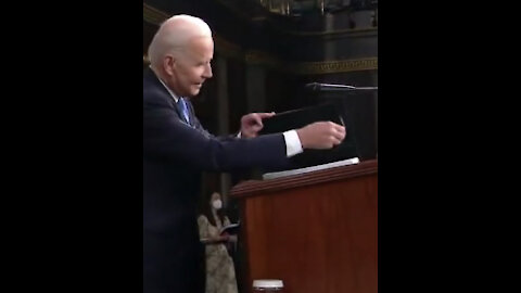 The Illusionist Performance during Joe Biden’s Address to the Joint Sessions of Congress