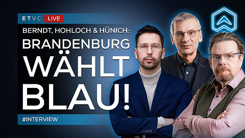 🟥 LIVE | BERNDT, HOHLOCH & HÜNICH: Knackt die AfD 30% in BRANDENBURG? | #INTERVIEW