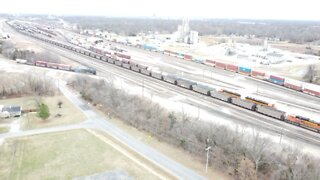 More trains from above