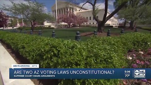 Are two Arizona voting laws unconstitutional?