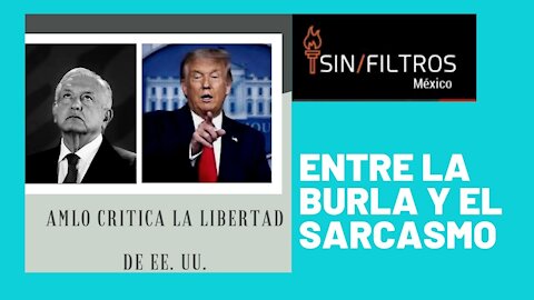 AMLO SE RÍE DE LA CENSURA QUE LE LOS MEDIOS LE APLICAN AL PRESIDENTE TRUMP