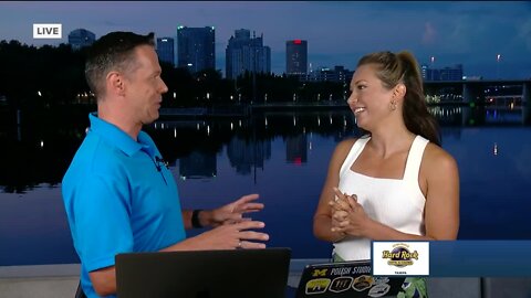 Greg Dee and Ginger Zee live from Tampa