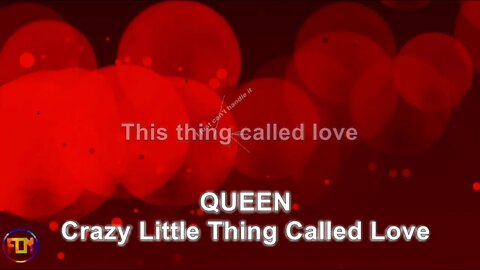 QUEEN Crazy Little Thing Called Love - Lyrics, Paroles, Letra (HD)