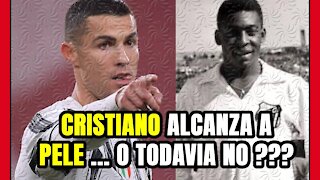 CRISTIANO RONALDO INSACIABLE! Supera a PELE en goles en partidos OFICIALES o no....!