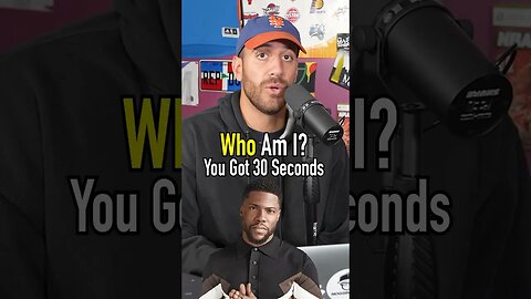 BUZZER BEATER?! Who Am I? Kevin Hart! #shorts #kevinhart #whoami #guesswho #timer #30seconds