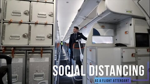 Social Distancing as a Flight Attendant| Modified 3 Day Trip