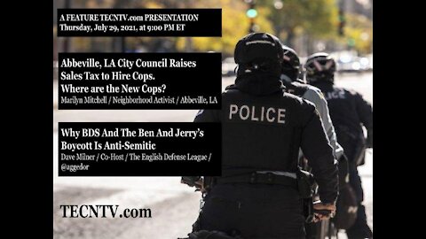 TECNTV.com / Abbeville, LA City Council Raises Sales Tax to Hire Cops. Where are the New Cops?