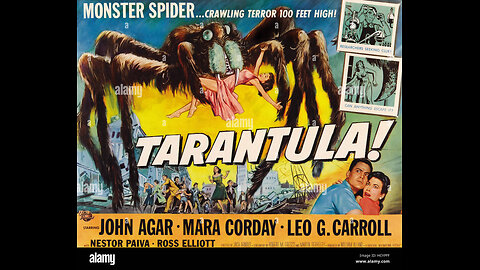 Tarantula 1955 colorized (John Agar)