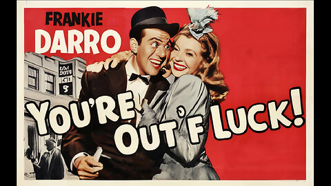 YOU'RE OUT OF LUCK (1941) William Tracy & James Gleason | Romance, Comedy | B&W