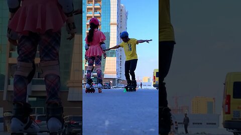 Skating Class for Kids in Dubai 🛼🇦🇪 #skateweaver #indian #skater #learntoskate #funkids