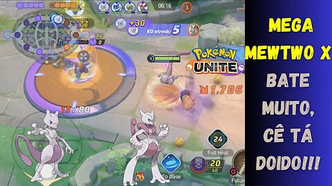 MEWTWO GAMEPLAY POKÉMON UNITE