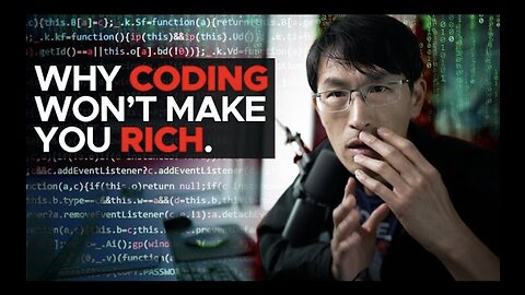 Why CODING won't make you RICH... (ChatGPT AI, ex-Google millionaire)