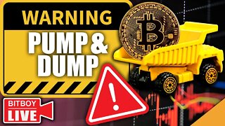 URGENT Warning: BITCOIN Pump & Dump!! (HUGE Crypto Moves From FINANCE GIANTS)