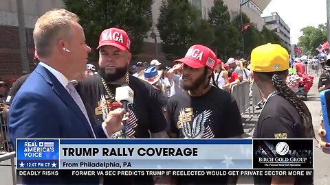 Massive Turnout for President Trump in Philadelphia